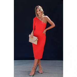 Sugarlips Harley Bow Midi Dress